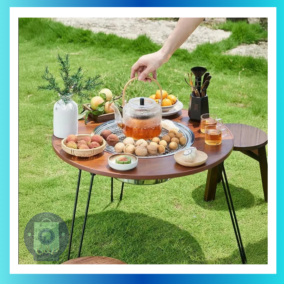 GrillTuck™  MESA PLEGABLE CON PARRILLA