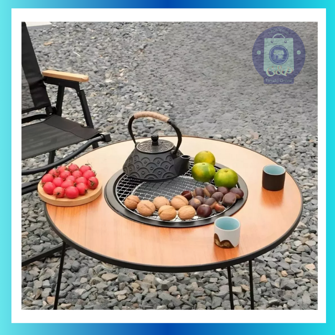 GrillTuck™  MESA PLEGABLE CON PARRILLA