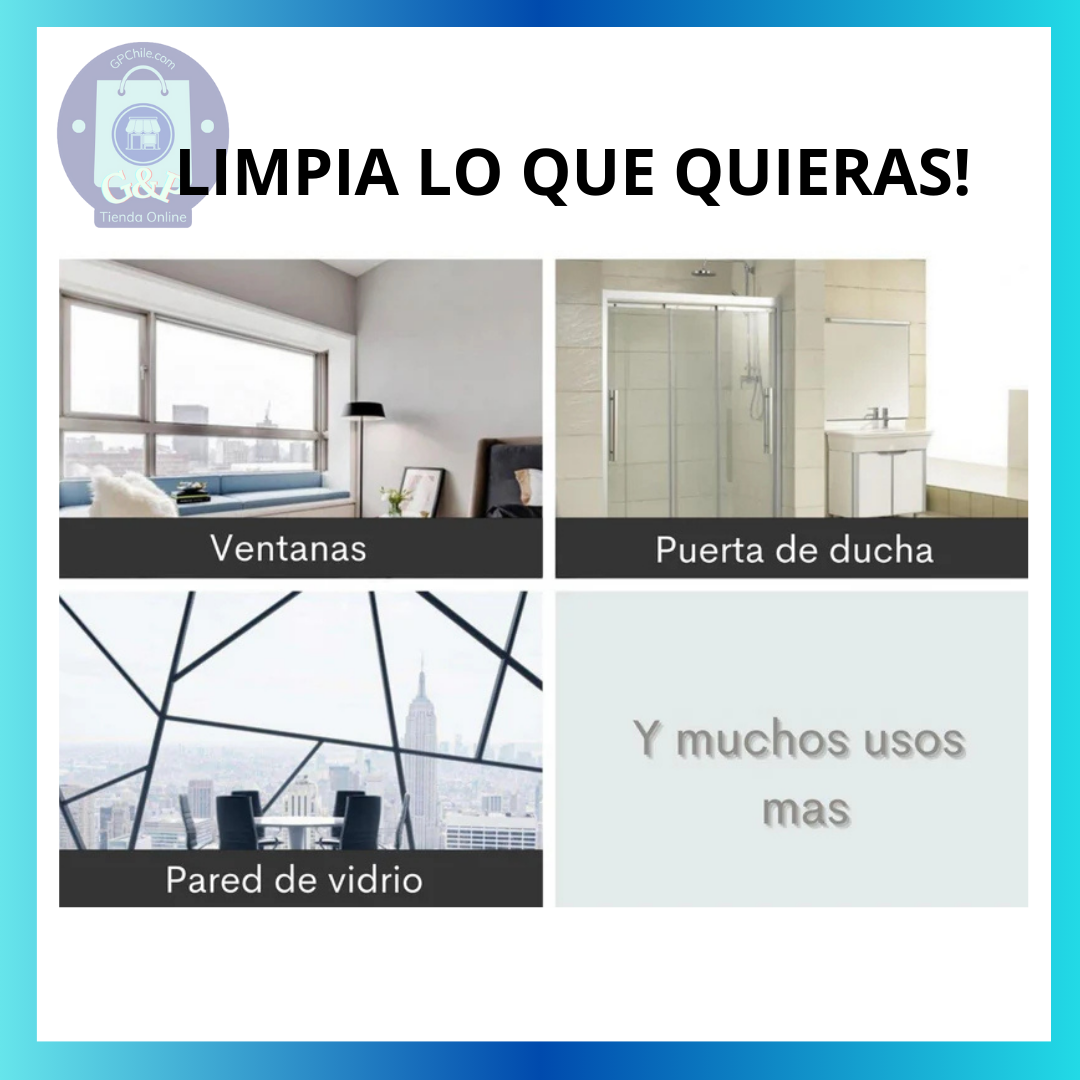 GlassMate™ Limpia Vidrios Magnético