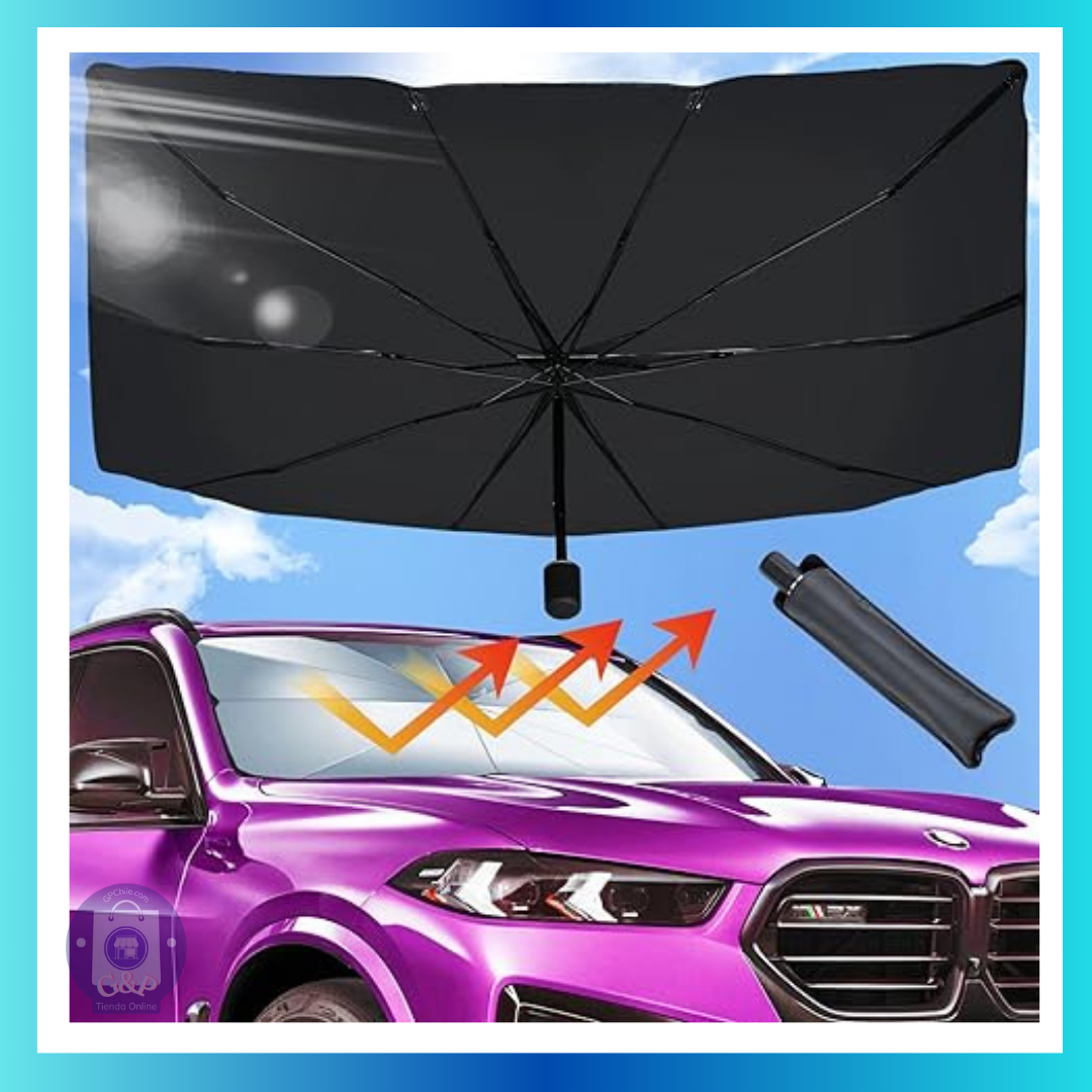 UVBlocker™ PARASOL PLEGABLE PARA AUTOS