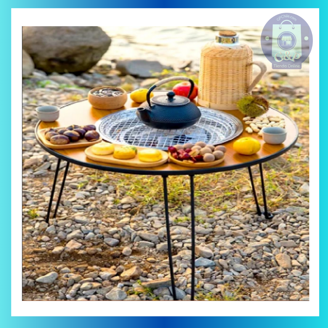 GrillTuck™  MESA PLEGABLE CON PARRILLA