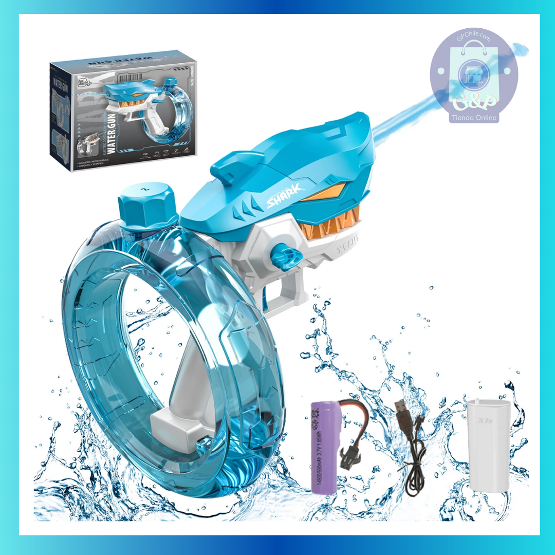 SharkShot™ PISTOLA AGUA ELECTRICA DE TIBURON